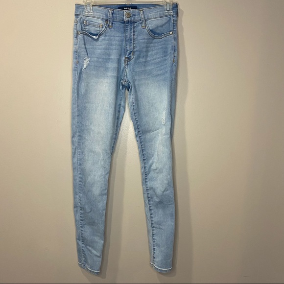 Aero brand jeans, high rise, size 2 regular - Picture 7 of 8